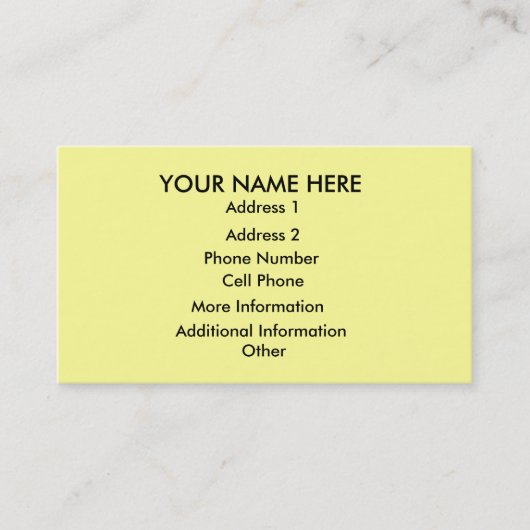 カスタマイズ可能なビジネスサンキューカード 名刺 (正面)