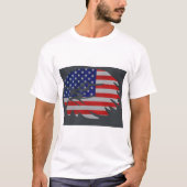 カスタマイズ可能なビジネスサービスデスク オフィス Tシャツ (正面)