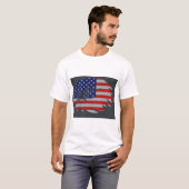 カスタマイズ可能なビジネスサービスデスク オフィス Tシャツ (正面フル)