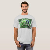 カスタマイズ可能なビジネスサービスデスク オフィス Tシャツ (正面フル)