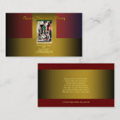 カスタマイズ可能なビジネスプロフィールのワイナリーのブドウ園のワイン 名刺 (正面/裏面)