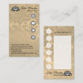 カスタマイズ可能なビジネスロイヤリティカード 名刺