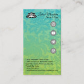 カスタマイズ可能なビジネスロイヤリティカード 名刺 (正面)