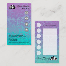 カスタマイズ可能なビジネスロイヤリティカード 名刺