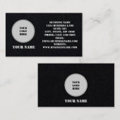 カスタマイズ可能なビジネスロゴカード 名刺 (正面/裏面)