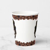 カスタマイズ可能なビジネス名コーヒーショップ 紙コップ (右)