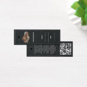 カスタマイズ可能なビジネス名ロゴの衣類ラベル (デスク)