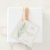 カスタマイズ可能なビジネス感謝ラベルとTuberose フェイバータグ (インサイチュ)