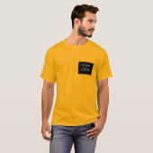カスタマイズ可能なビジネス追加ロモダンゴ Tシャツ (正面フル)