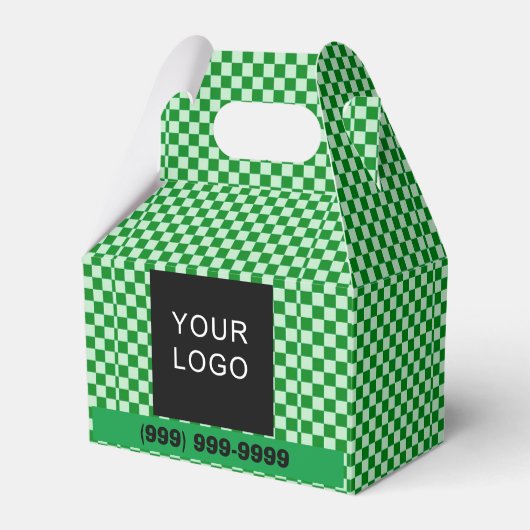 カスタマイズ可能なビジネス ロゴ フォン チェックアウト,  フェイバーボックス (正面サイド)