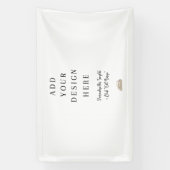 カスタマイズ可能なビニールバナー 横断幕 (縦)