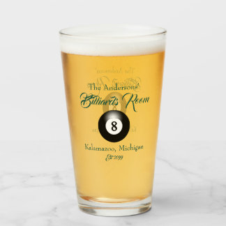 カスタマイズ可能なビリヤードのプールテーブルボールバービール タンブラーグラス