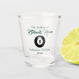 カスタマイズ可能なビリヤードのプールテーブルボールバー ショットグラス