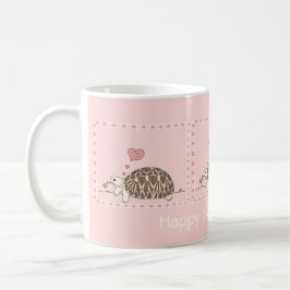 カスタマイズ可能なビルマの星のカメのマグ#2b コーヒーマグカップ