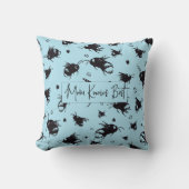 カスタマイズ可能なビーアートクッション | 彼女への贈り物 クッション (正面)