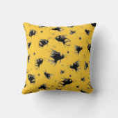 カスタマイズ可能なビークッション | 誕生日プレゼント クッション (裏面)