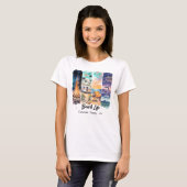 カスタマイズ可能なビーチライフTシャツ Tシャツ (正面フル)