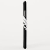 カスタマイズ可能なピアノ鍵および金ゴールド音楽ノート Case-Mate iPhoneケース (裏面/右)