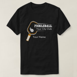 カスタマイズ可能なピックボールブルークラブB Tシャツ