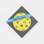 カスタマイズ可能なピックボール紙ナプキン スタンダードランチョンナプキン (角)