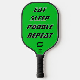 カスタマイズ可能なピックルボールパドル Eat Sleep Paddle Repeat ピックルボールラケット