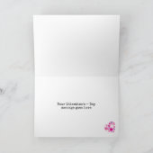 カスタマイズ可能なピックルボール 💘 バレンタイン カード (内部)