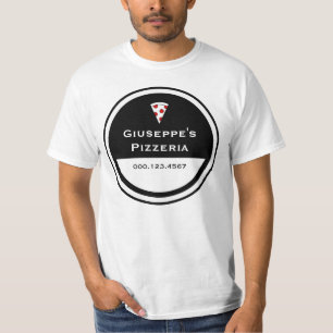 カスタマイズ可能なピッツェリア Tシャツ
