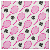 カスタマイズ可能なピンクのテニスラケット（説明を参照） ファブリック (見本)