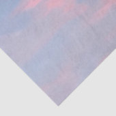 カスタマイズ可能なピンクの雲 薄葉紙 (詳細)