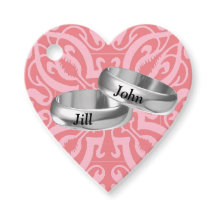 カスタマイズ可能なピンクダマスク