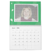 カスタマイズ可能なファミリカレンダーテンプレート カレンダー (3月 2026)