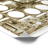 カスタマイズ可能なファミリツリー ポスター (角)