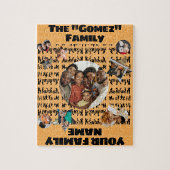 カスタマイズ可能なファミリパズル ジグソーパズル