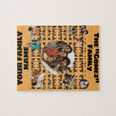 カスタマイズ可能なファミリパズル ジグソーパズル