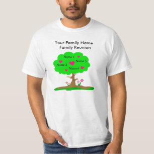 カスタマイズ可能なファミリ懇親会Tシャツ Tシャツ