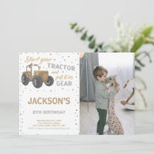 カスタマイズ可能なファームパーティの招待状 子供へ 招待状 (スタンド正面)