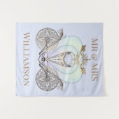 カスタマイズ可能なフェアリーテール コーチ タペストリー (正面(横))