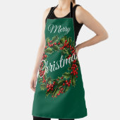 カスタマイズ可能なフェスティバルリースグリーティング エプロン (インサイチュ)