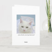 カスタマイズ可能なフェミニン卒業 カード (裏面)