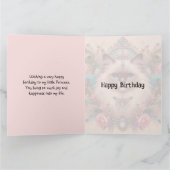 カスタマイズ可能なフォトカード – Ragdoll Cat誕生日 カード (内部)