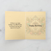 カスタマイズ可能なフォトカード – Ragdoll Cat誕生日 カード (内部)