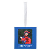 カスタマイズ可能なフォトキューブクリスマス飾り キューブオーナメント (右)