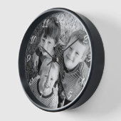 カスタマイズ可能なフォトギフト 壁時計 (傾斜)