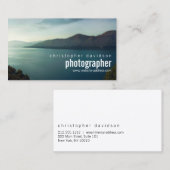 カスタマイズ可能なフォトグラファーの名刺 名刺 (正面/裏面)