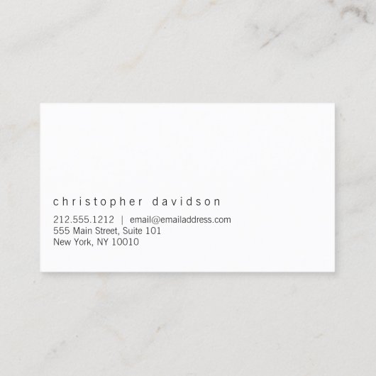 カスタマイズ可能なフォトグラファーの名刺 名刺 (裏面)