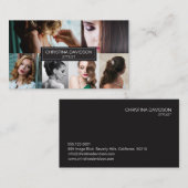 カスタマイズ可能なフォトサロンメイクアップ美容師 名刺 (正面/裏面)