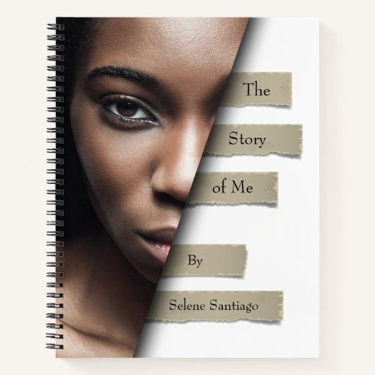 カスタマイズ可能なフォトノートブック ノートブック (正面)