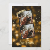 カスタマイズ可能なフォトフラットホリデーカード シーズンカード (正面)