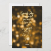 カスタマイズ可能なフォトフラットホリデーカード シーズンカード (裏面)