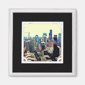 カスタマイズ可能なフォトフレーム磁石 マグネット (正面)